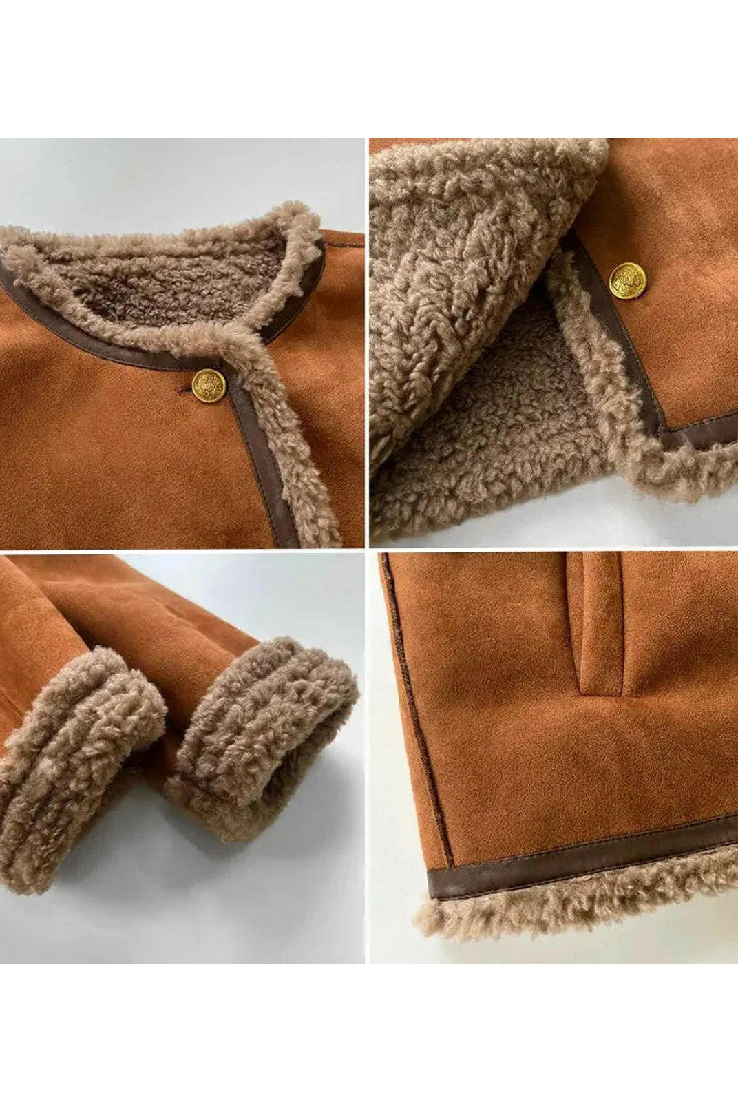 Evelyn™ | Luxurious Genuine Sheepskin Jacket