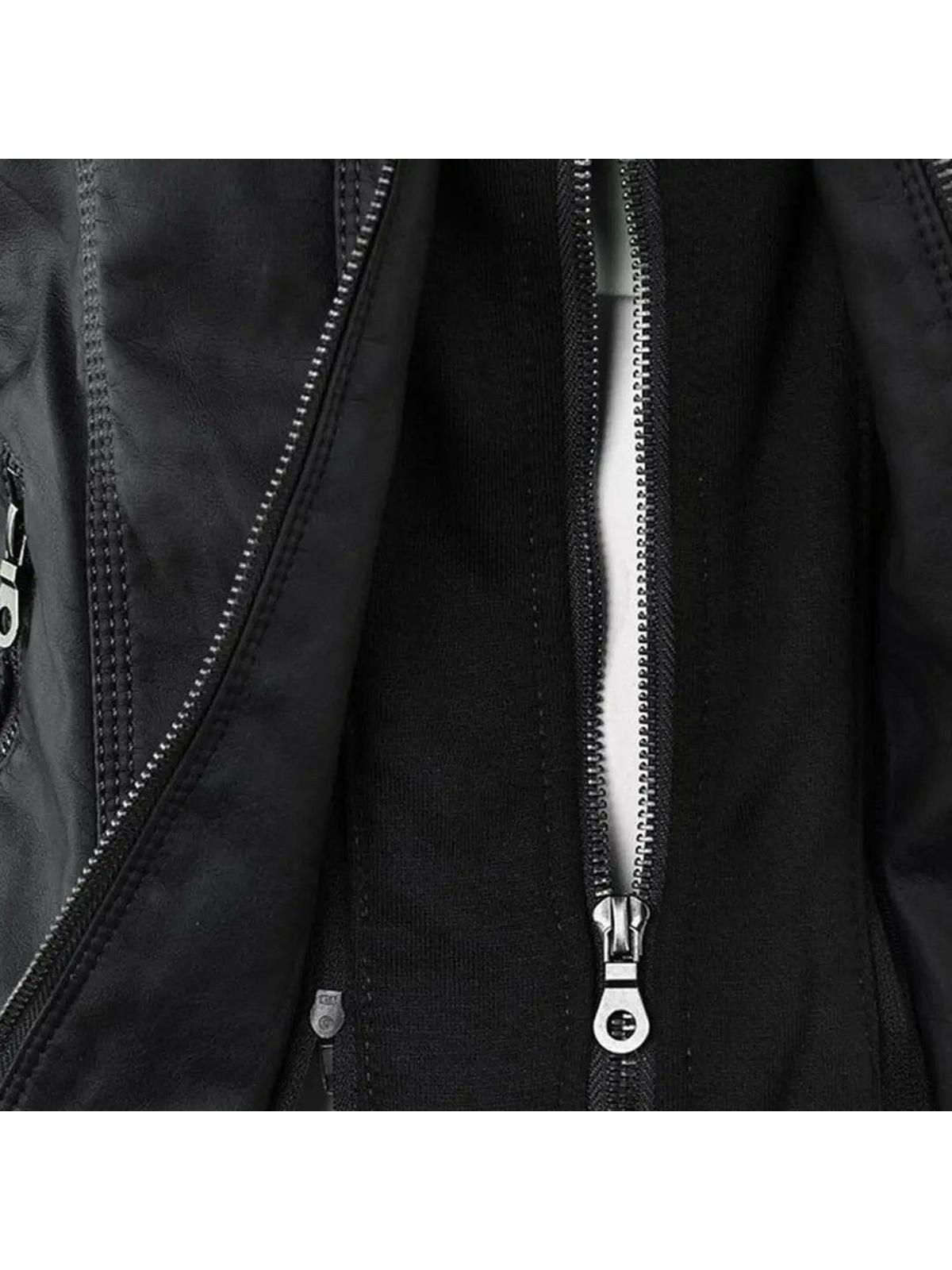 Olivia™ | Waterproof Women's Leather Jacket with Hood