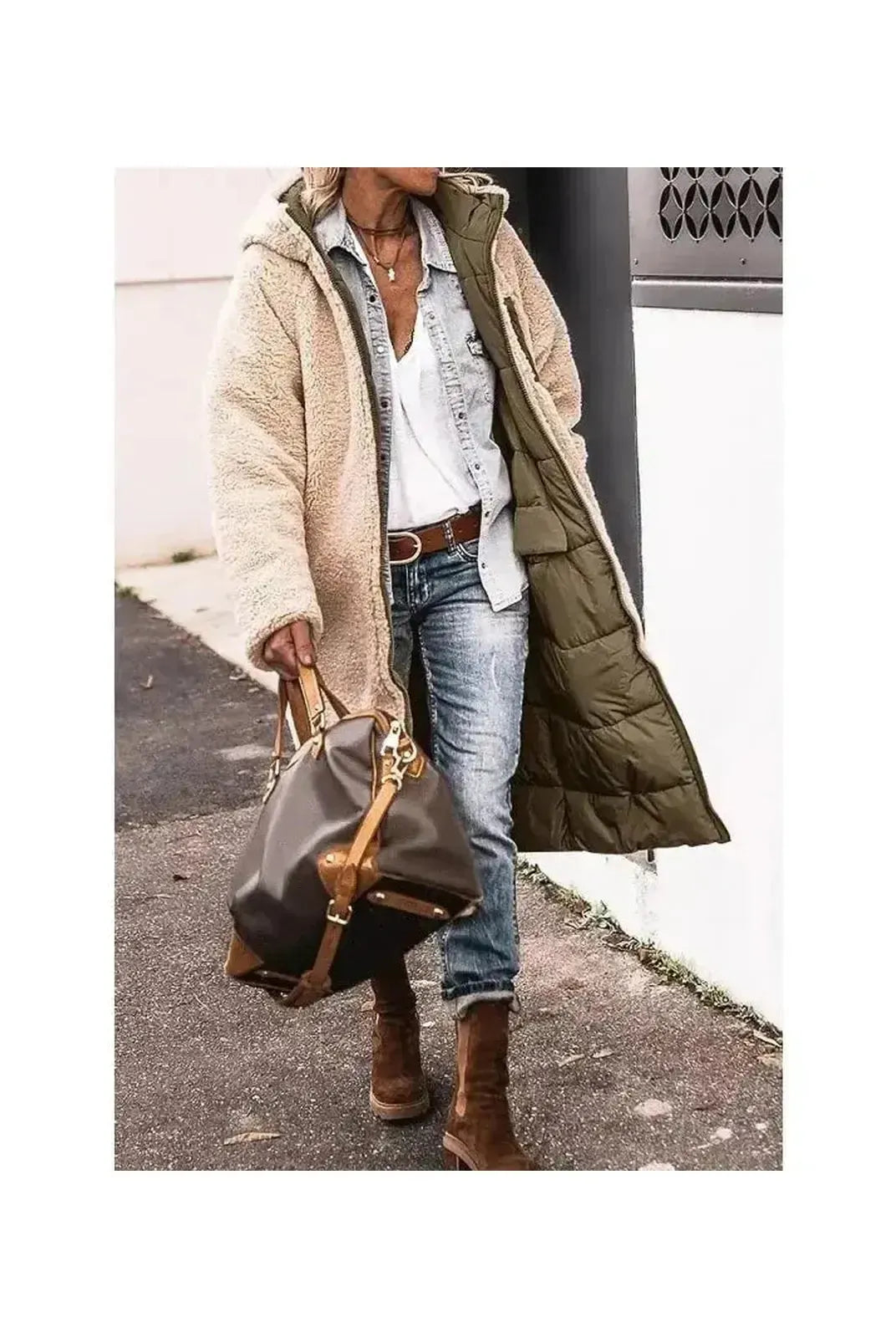 Elowen™ | Reversible Fur Jacket