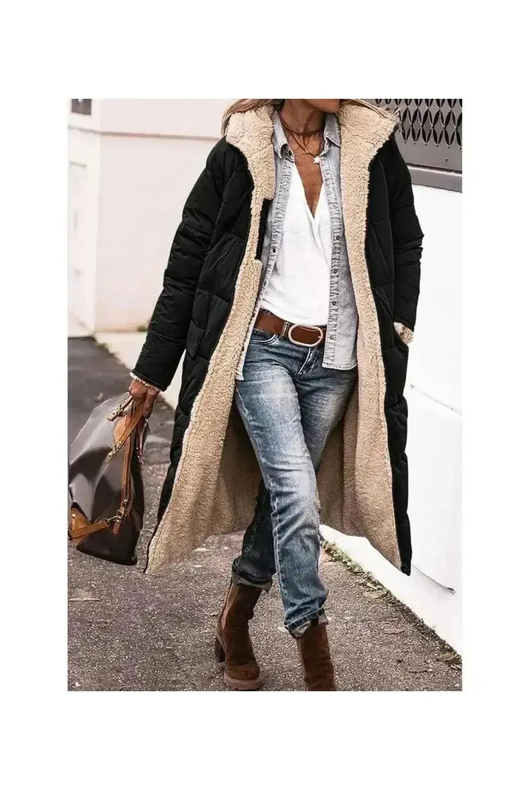 Elowen™ | Reversible Fur Jacket