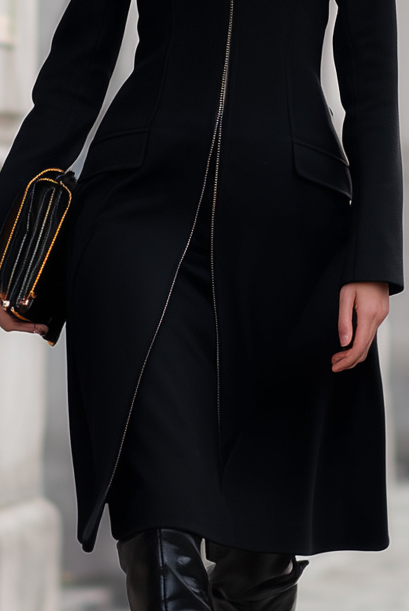 Elena | Tailored Zip-Up Coat - Lumina Vancouver - Lumina Vancouver