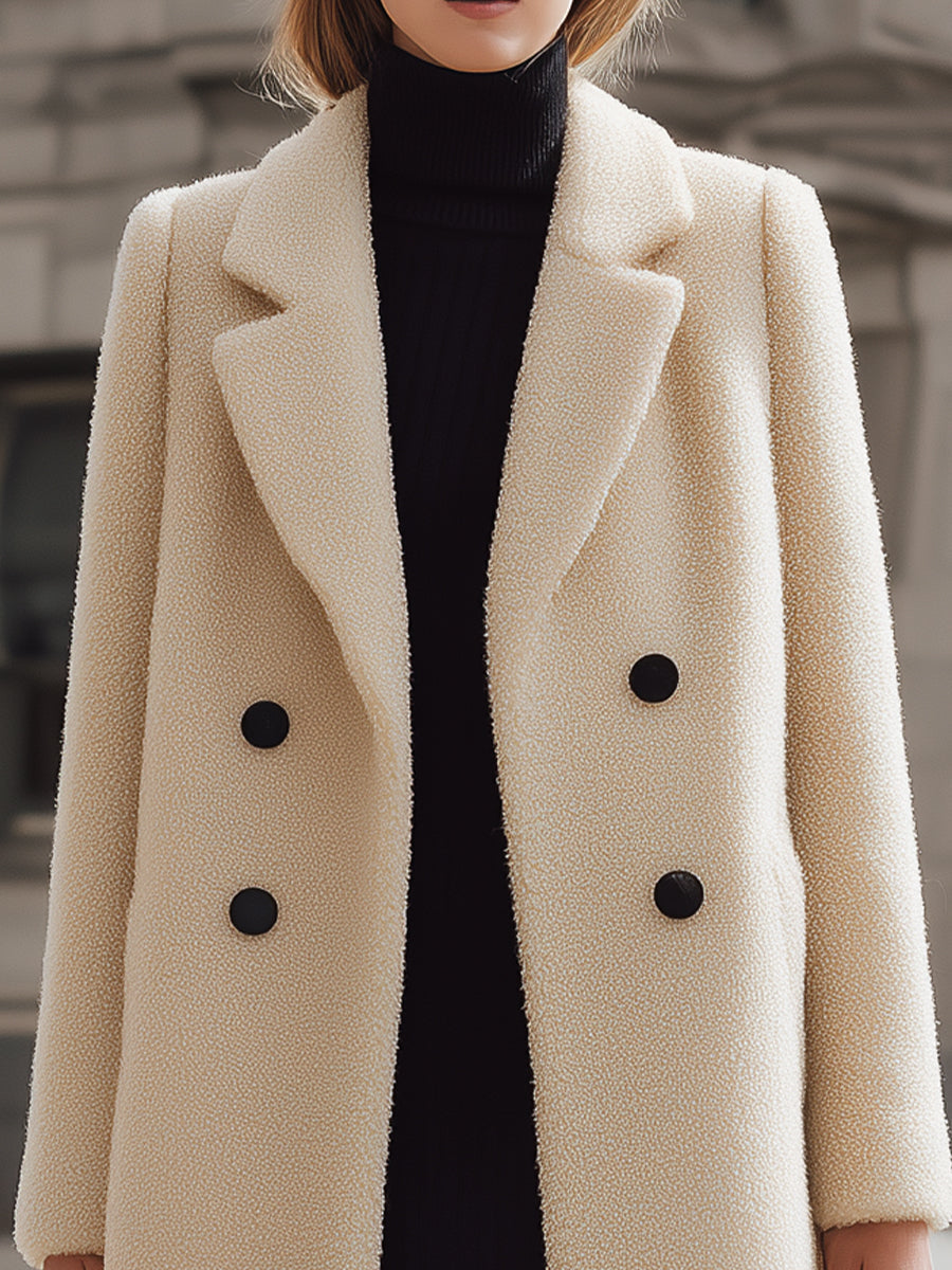 Elena | Textured Wool Coat - Lumina Vancouver - Lumina Vancouver