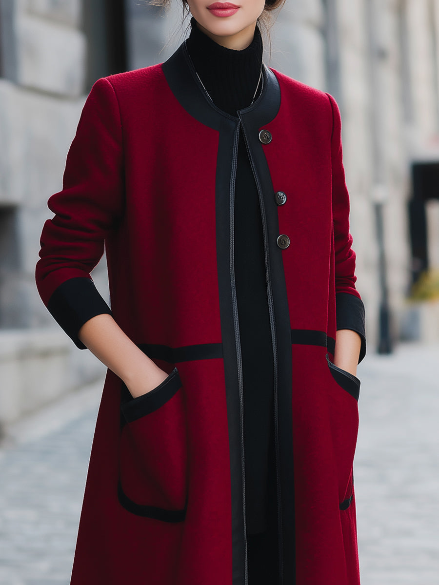 Elena | Functional Pockets Wool Coat - Lumina Vancouver - Lumina Vancouver