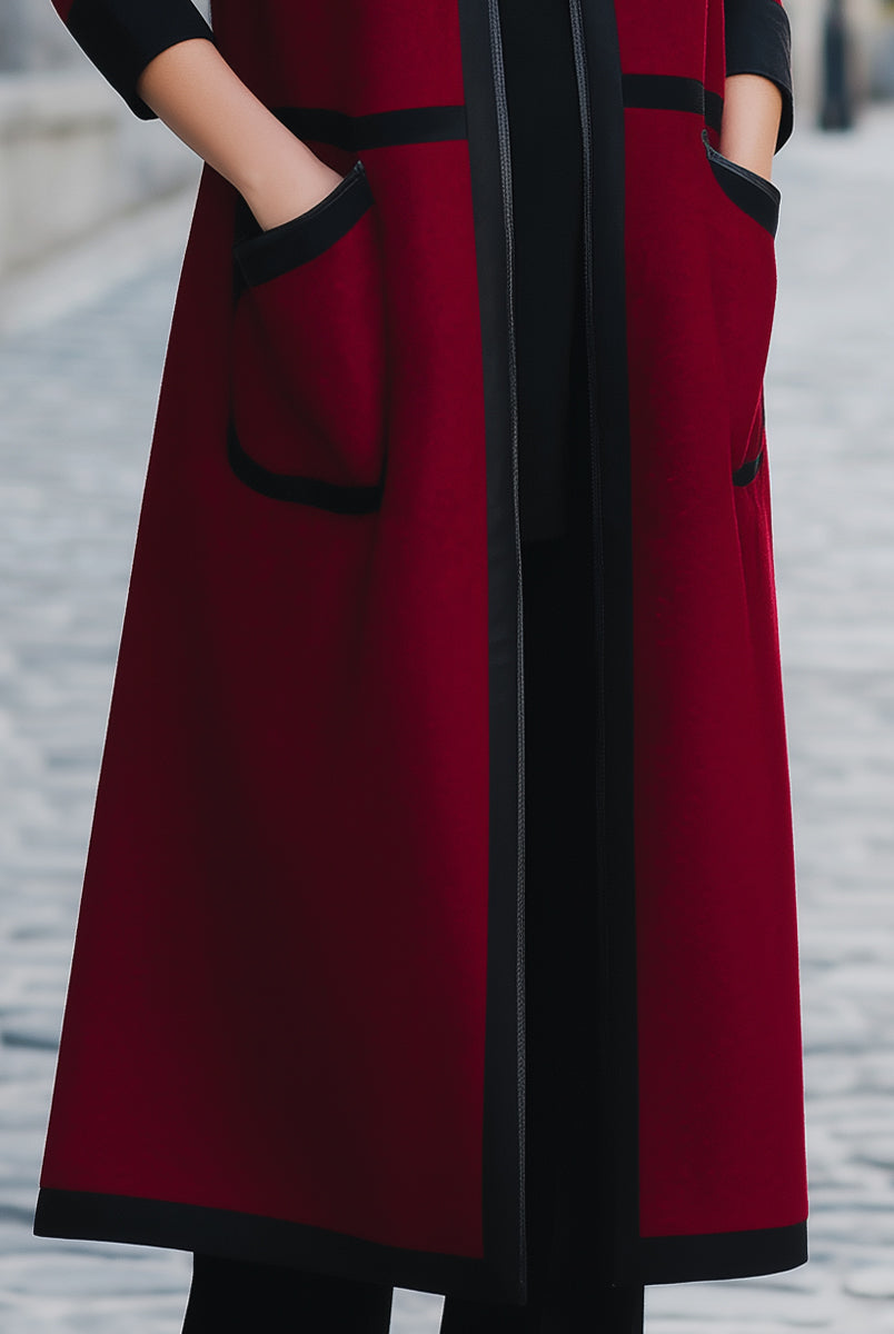 Elena | Functional Pockets Wool Coat - Lumina Vancouver - Lumina Vancouver