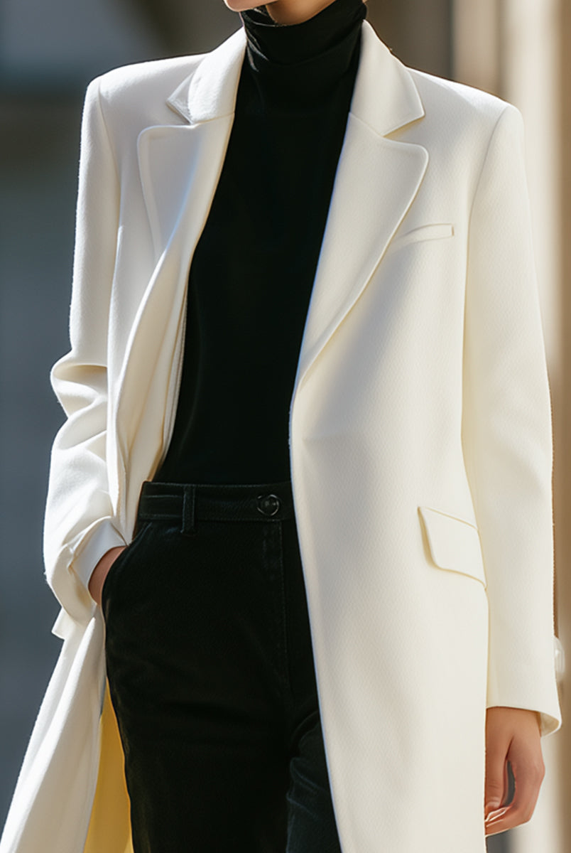 Elena | Long Coat - Lumina Vancouver - Lumina Vancouver