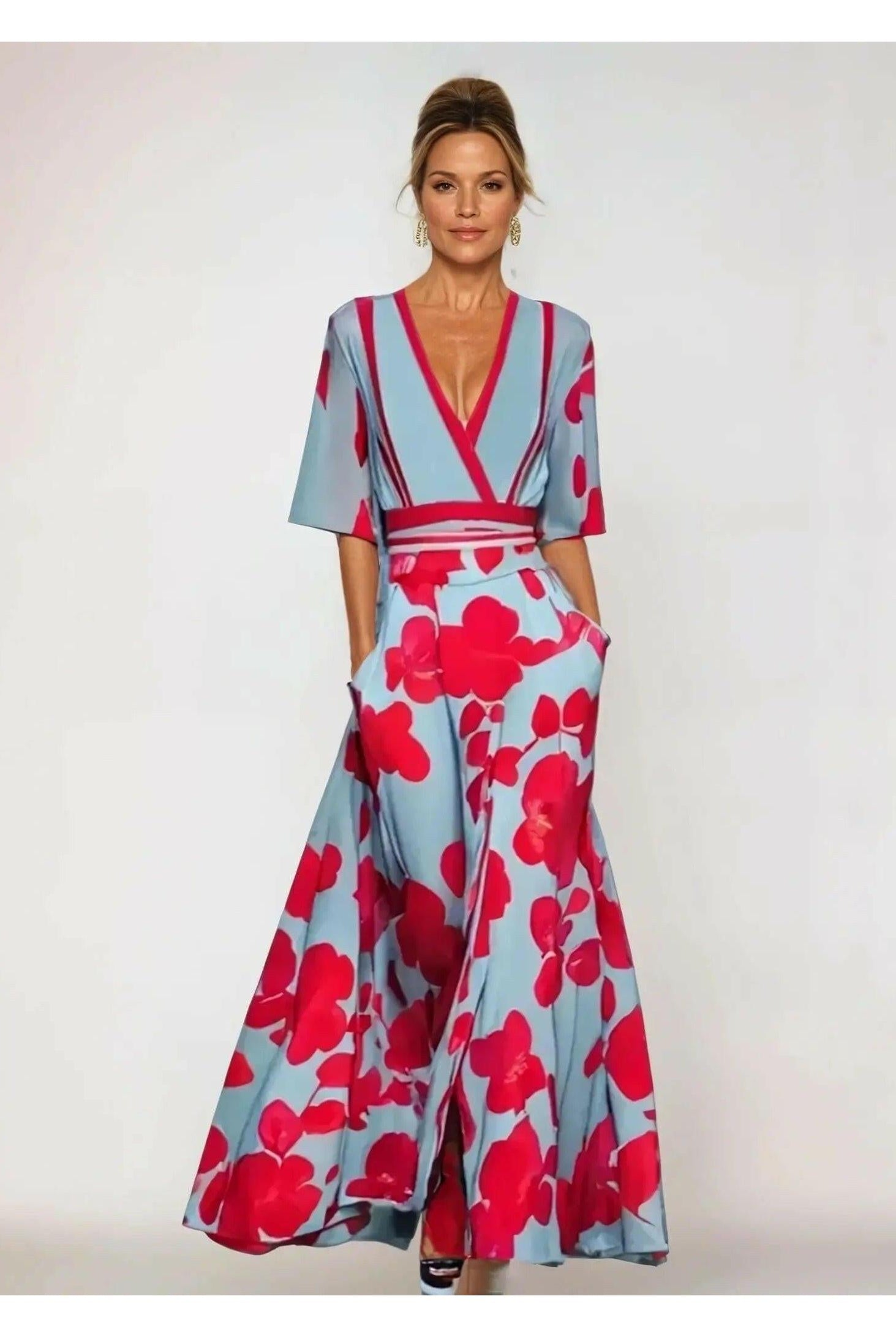 Rachel - Floral Maxi