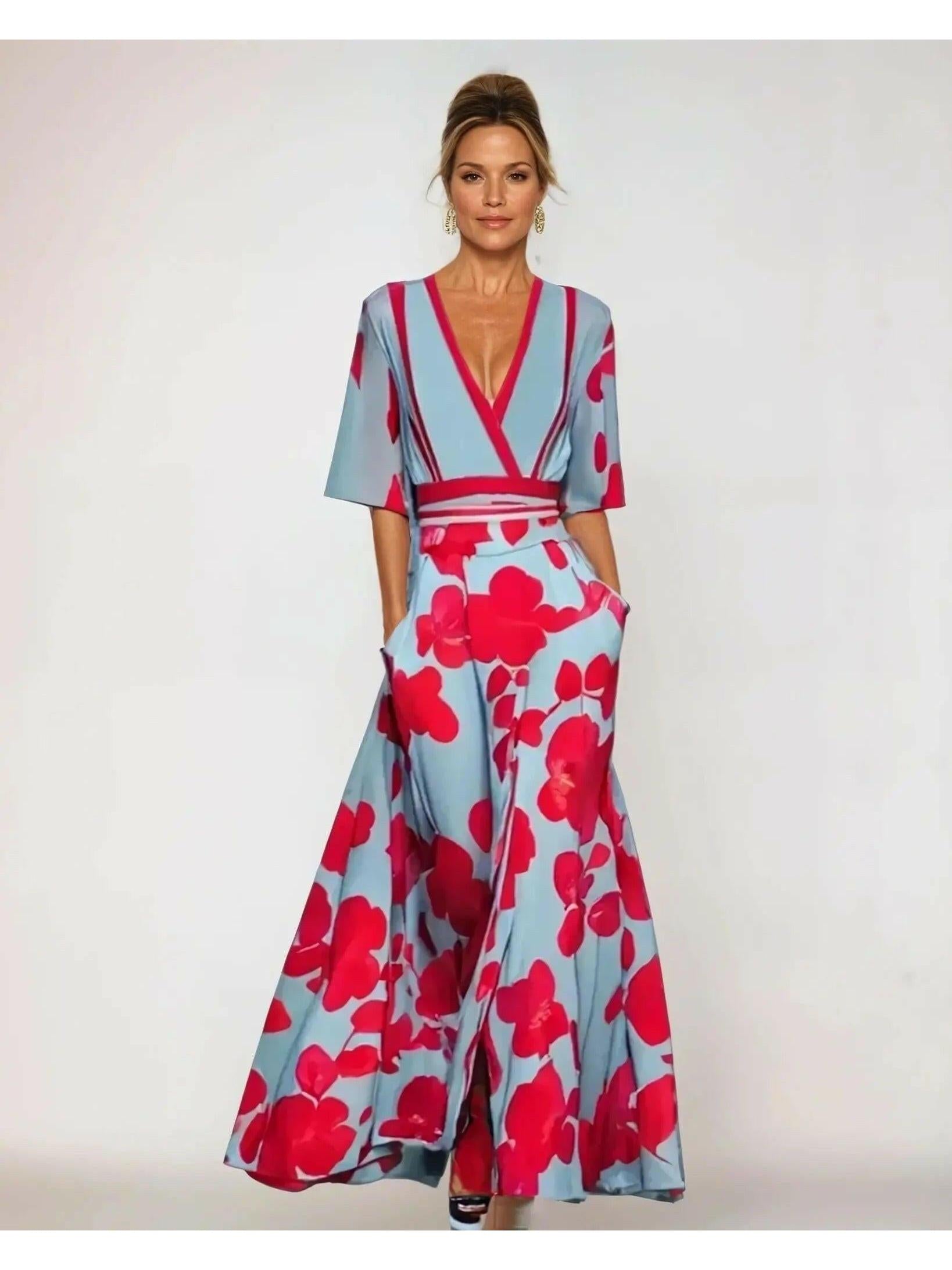 Rachel - Floral Maxi