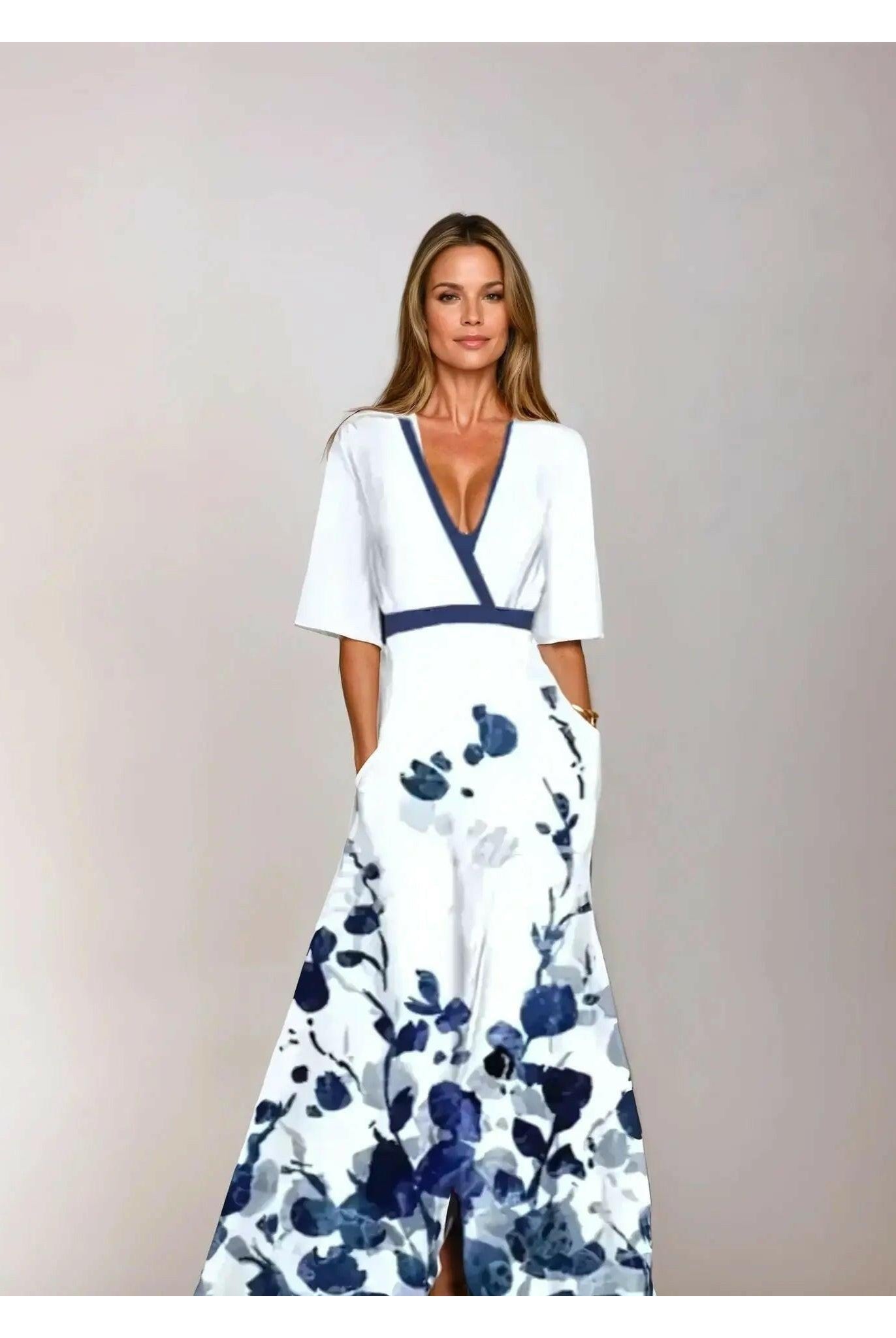 Rachel - Floral Maxi