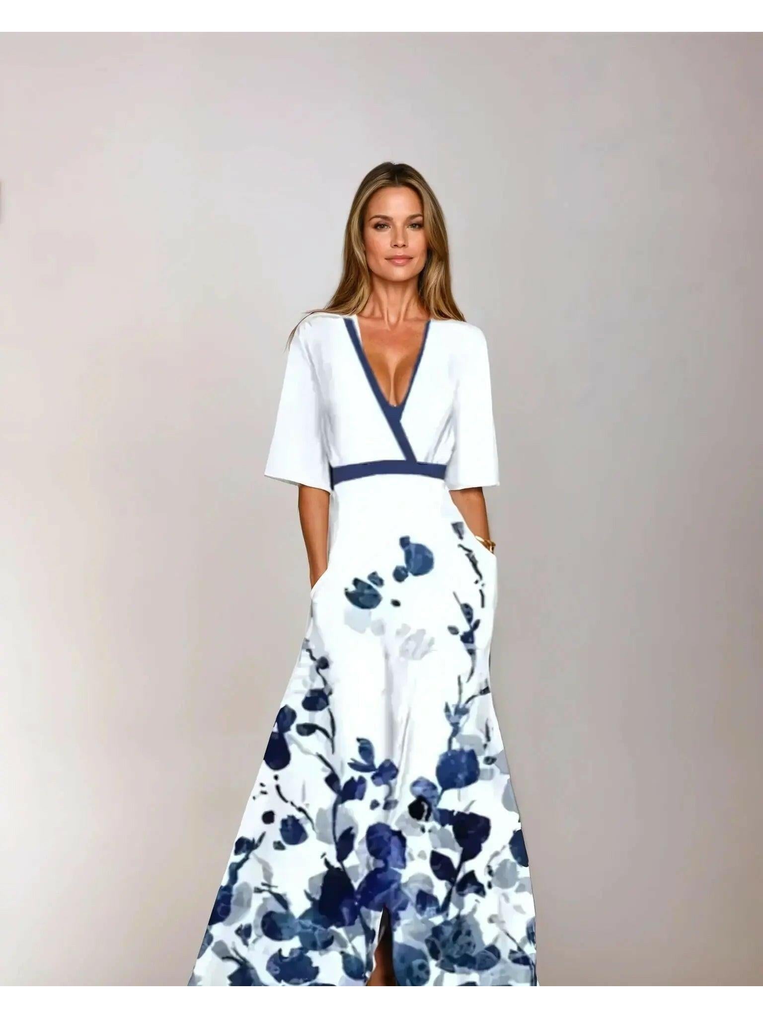 Rachel - Floral Maxi