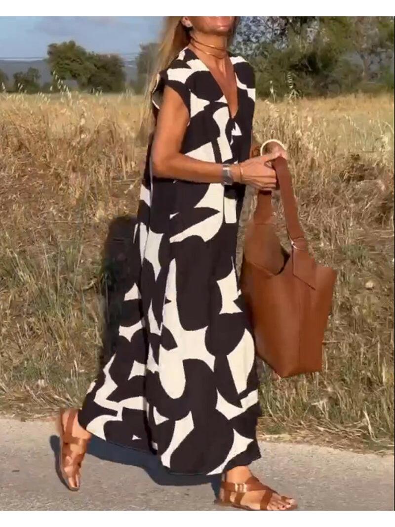 Alvina™ - Relaxed Abstract Dress