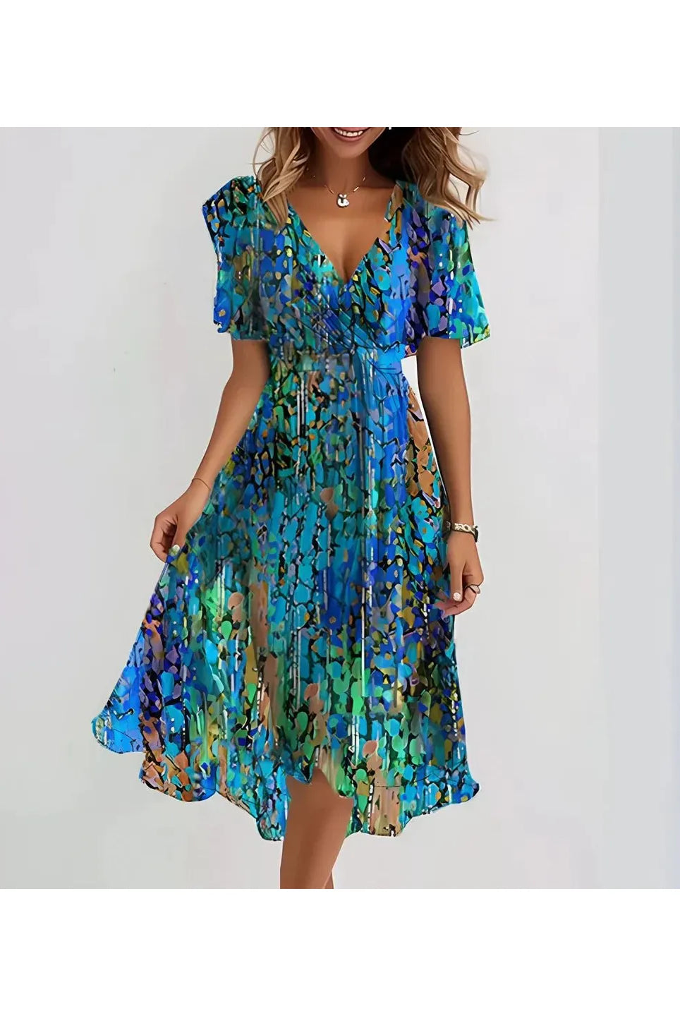Elvira™ - Printed Summer Dress