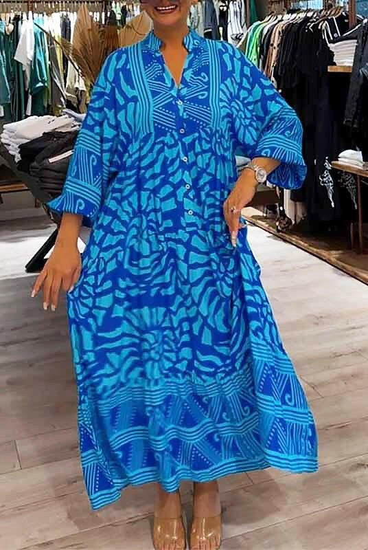 Irene™ - Vibrant Printed Dress