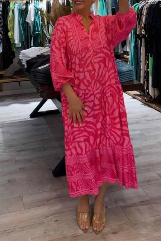 Irene™ - Vibrant Printed Dress