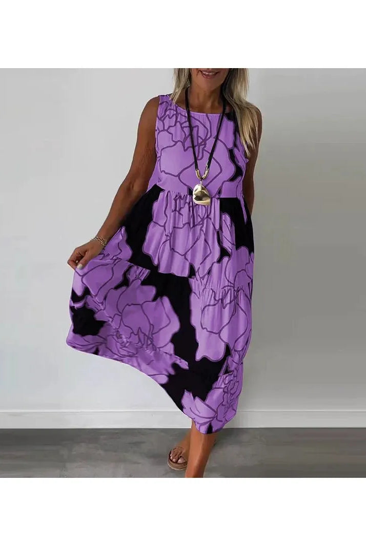 CAITLYN™ - Sleeveless Maxi Dress