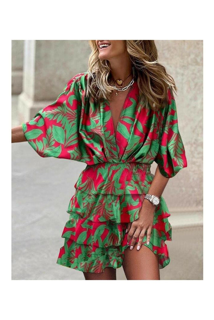 Francesca™ - Stylish Print Dress