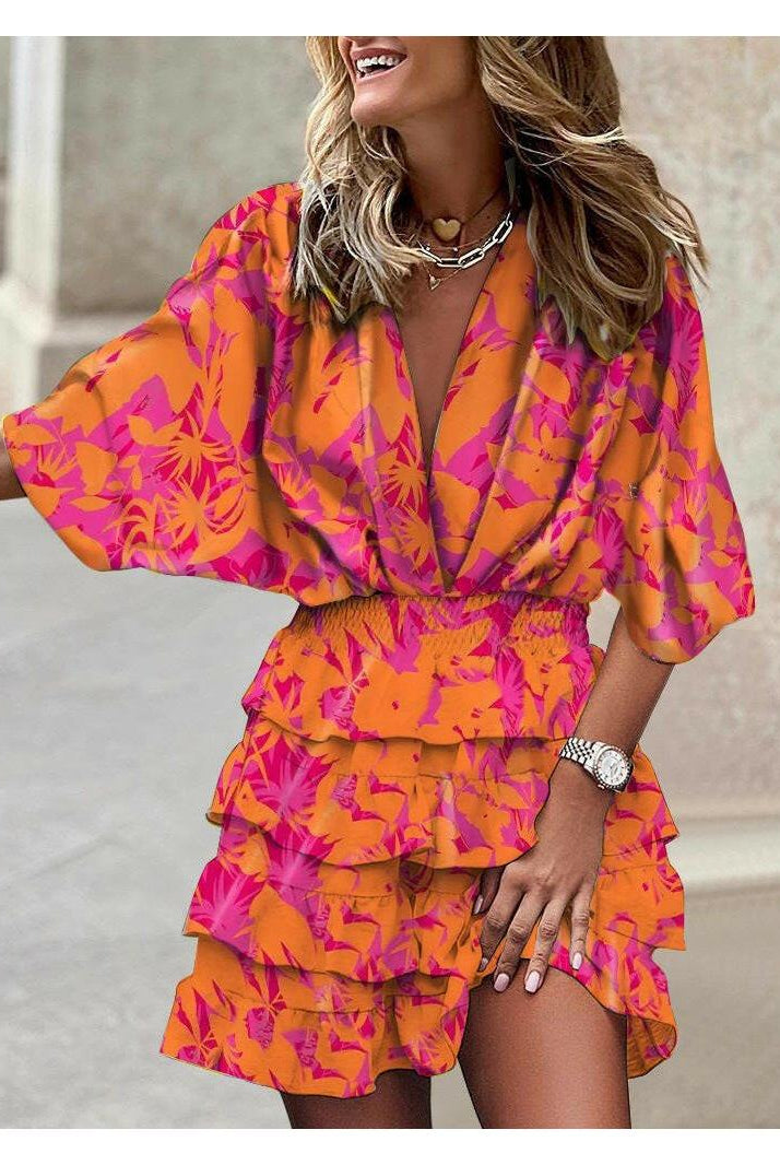 Francesca™ - Stylish Print Dress