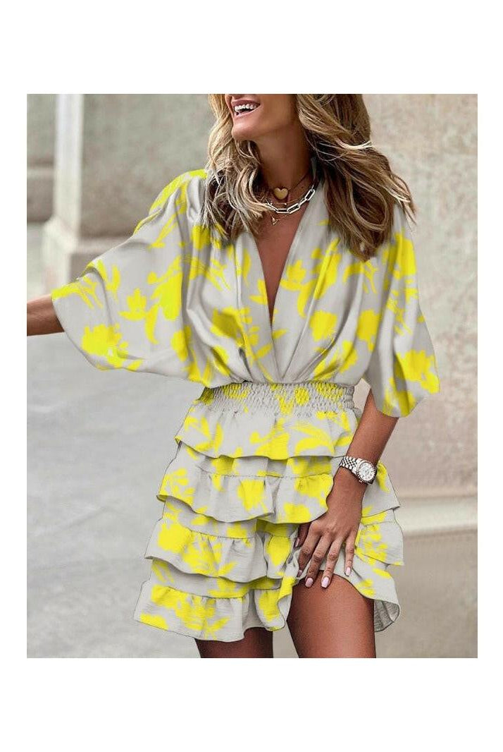 Francesca™ - Stylish Print Dress