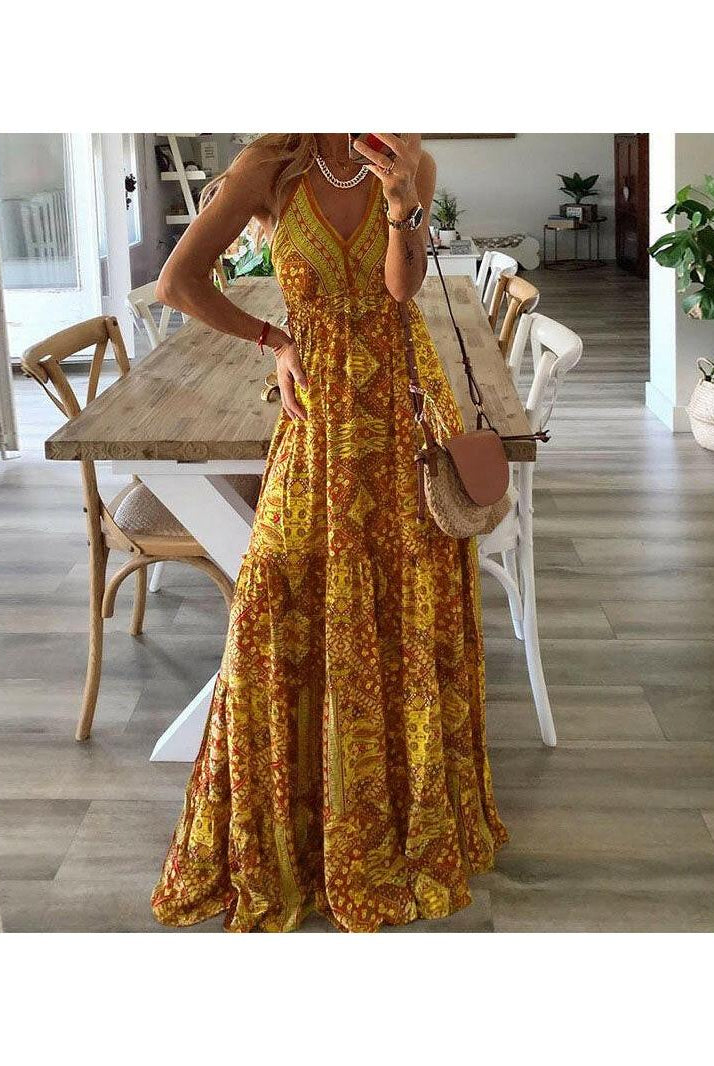 Emara™ - Boho Sleeveless Dress