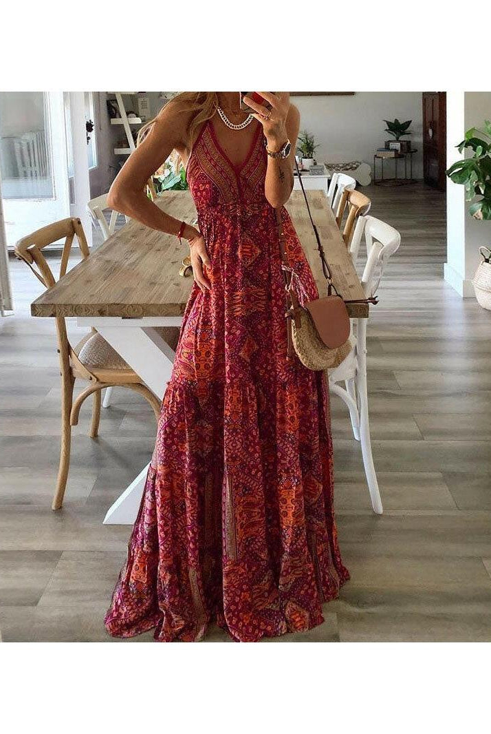 Emara™ - Boho Sleeveless Dress