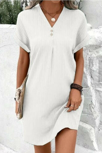 LISA™ - V-neck Spring Dress