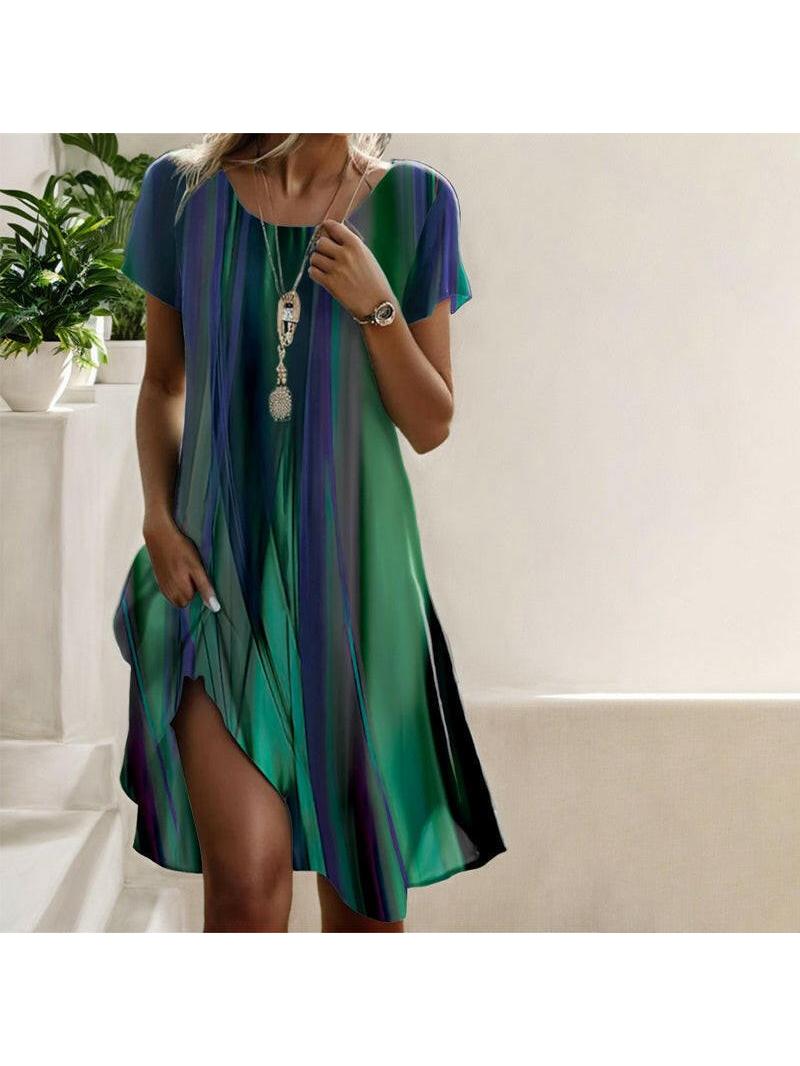 Jamie™ - Casual Boho Gradient Dress