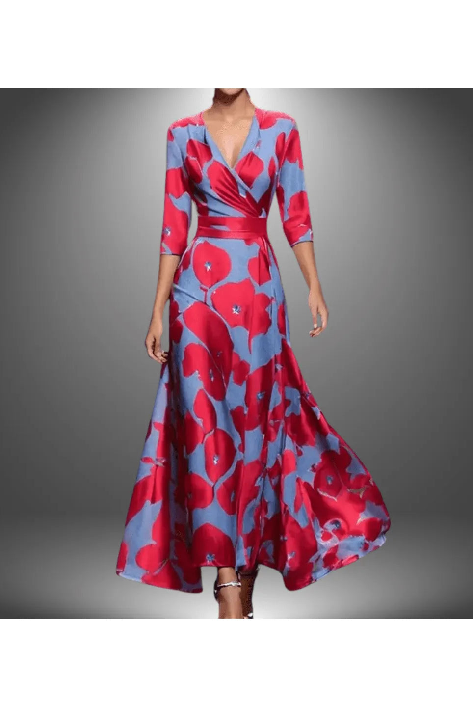 Leigh™ - Printed Wrap Dress
