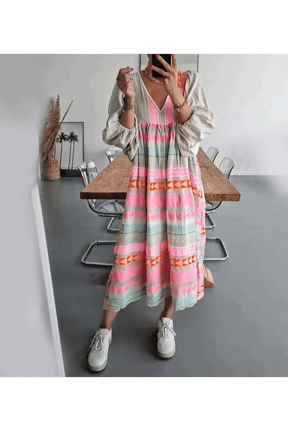Sabrina™ - Comfortable Boho Dress