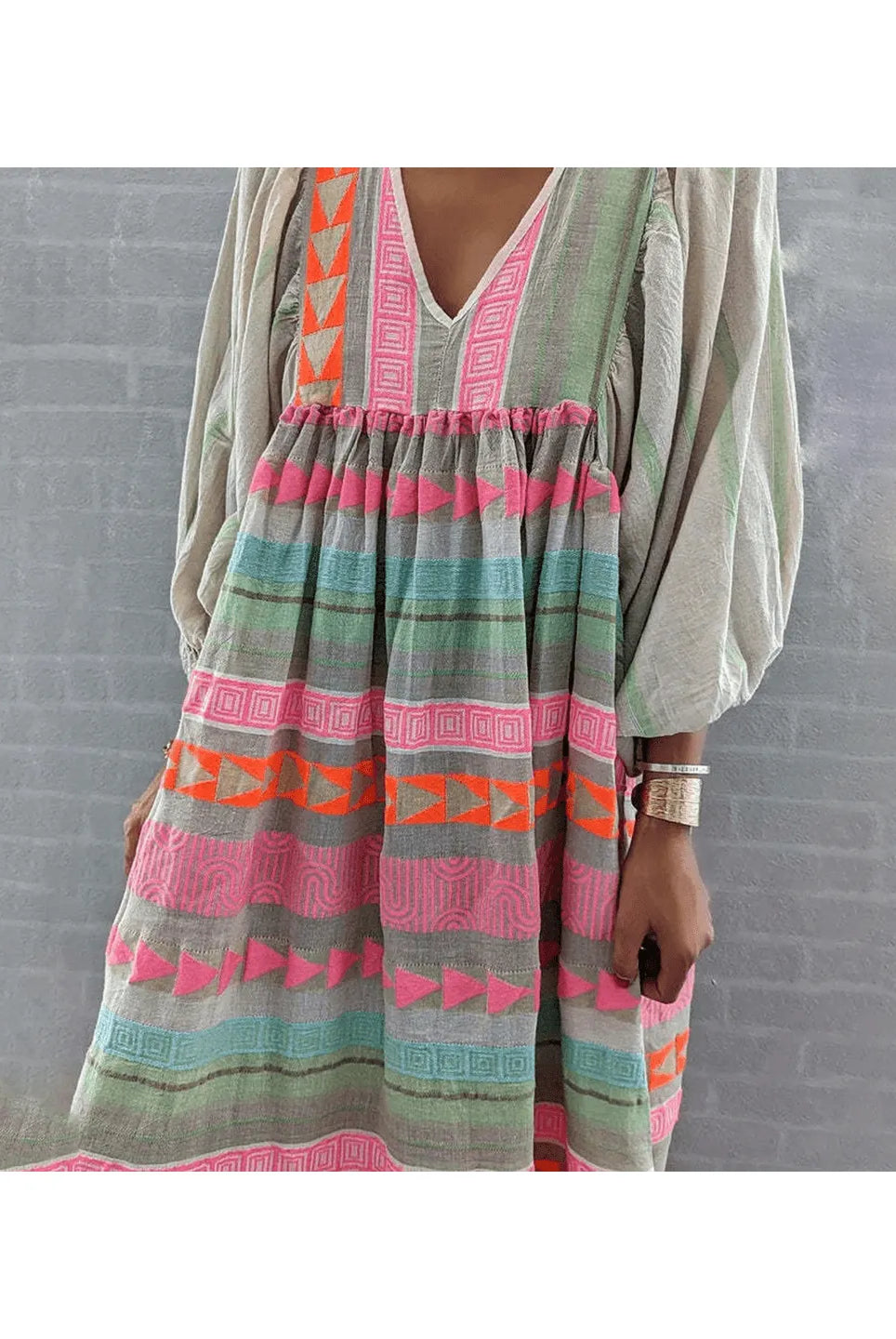 Sabrina™ - Comfortable Boho Dress