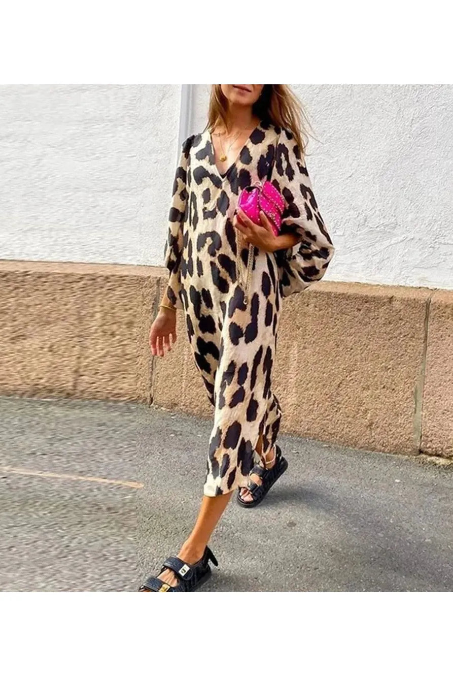 Lisa™ - Leopard Print Dress