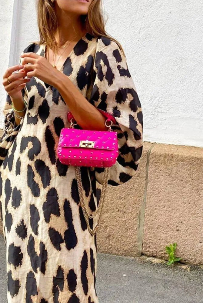 Lisa™ - Leopard Print Dress