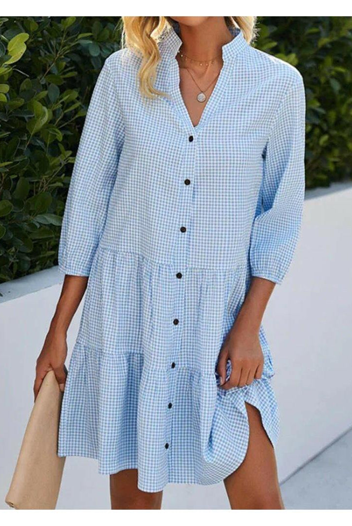 SERELLE - Breeze Buttoned Dress