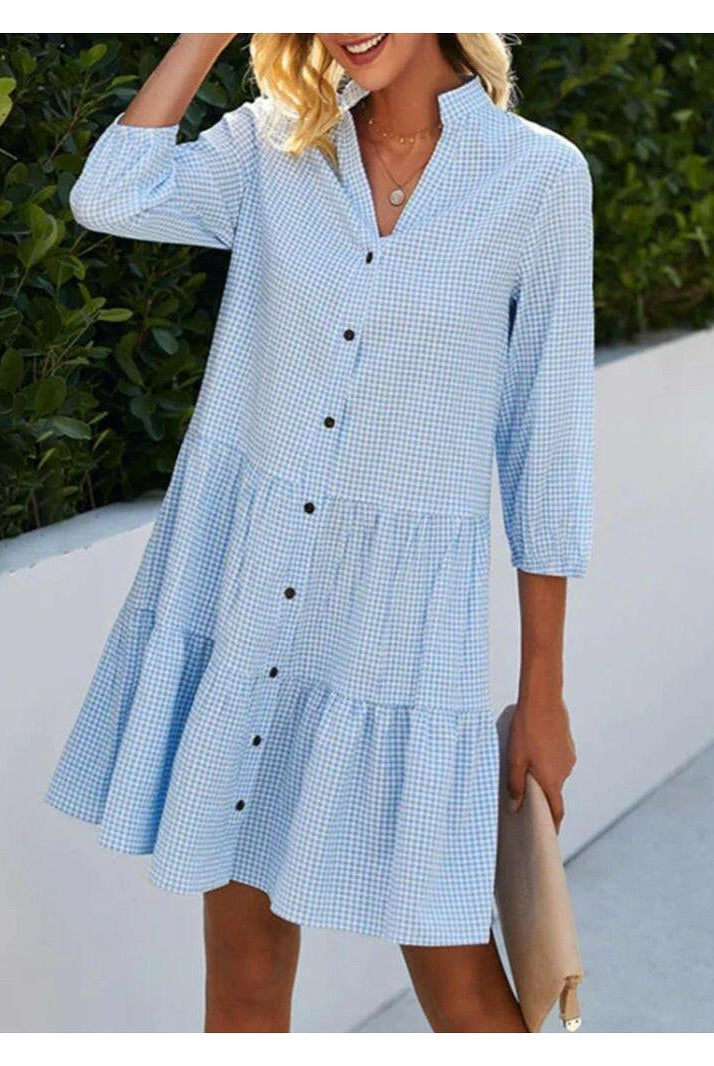 SERELLE - Breeze Buttoned Dress