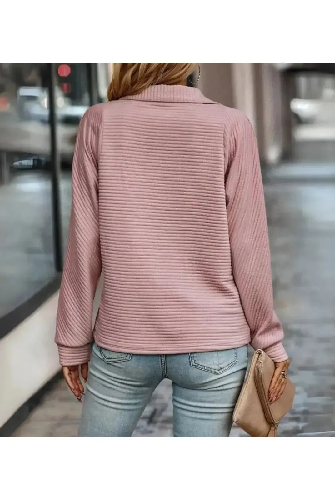 Dylisa - Elegant Zip Sweater