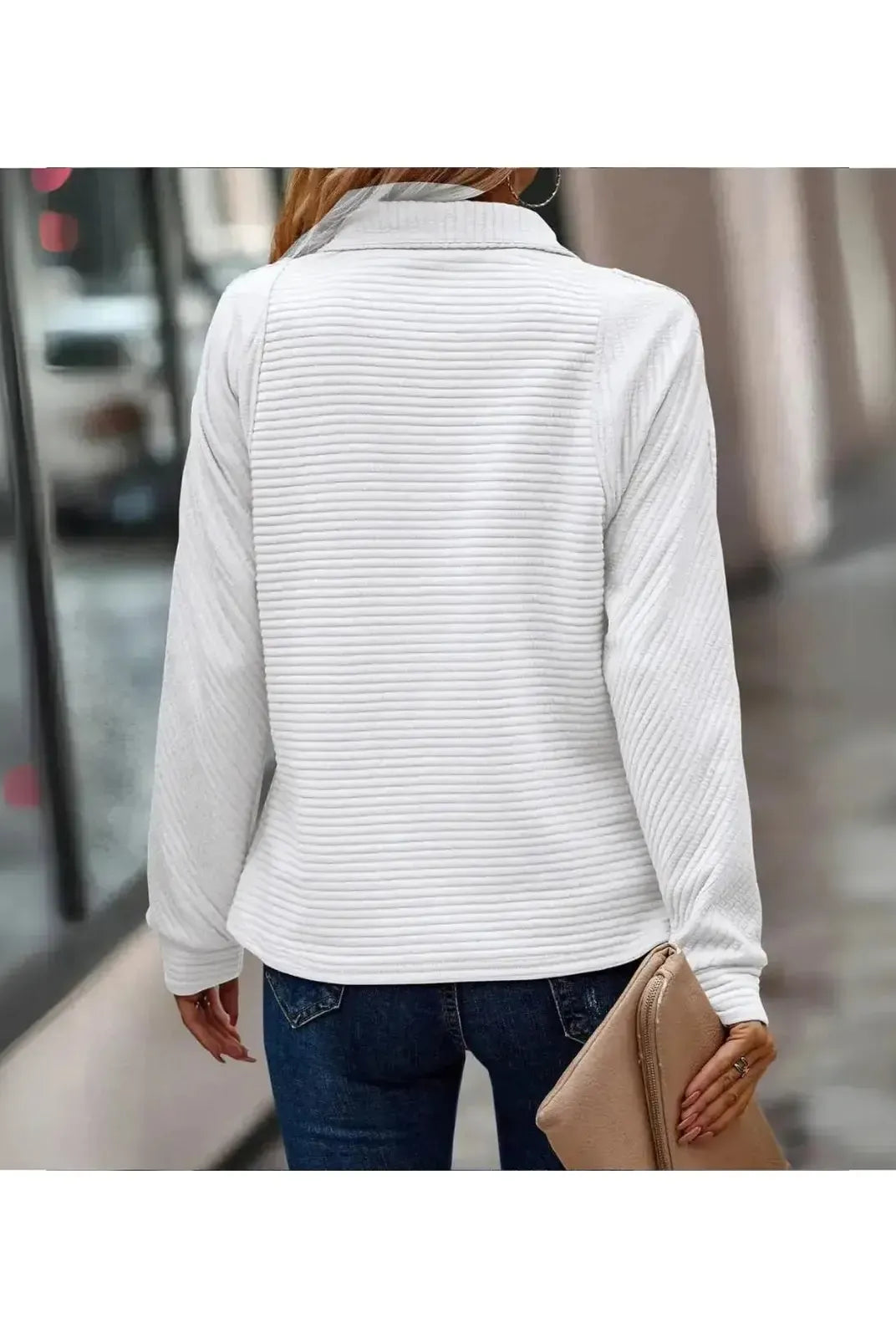 Dylisa - Elegant Zip Sweater