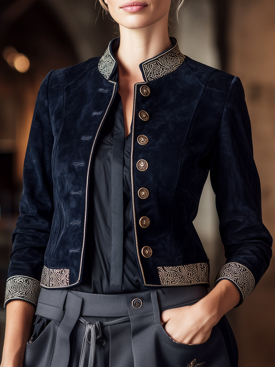 Navy | Military-Inspired Jacket - Lumina Vancouver - Lumina Vancouver