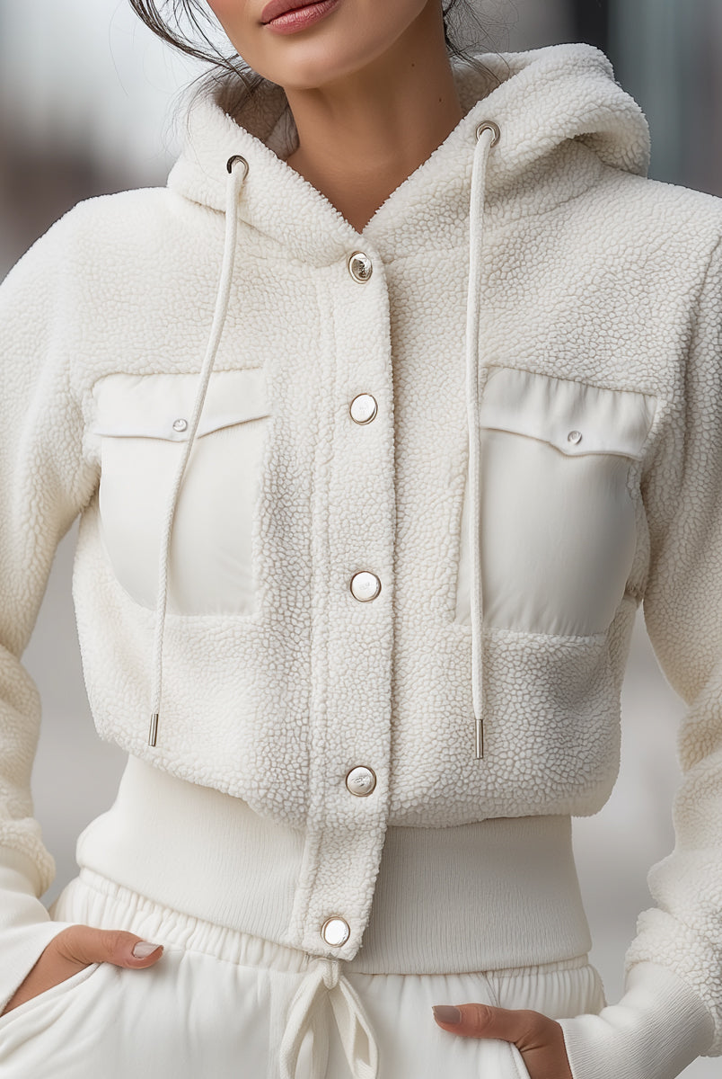 Elena | Cropped Hoodie Jacket - Lumina Vancouver - Lumina Vancouver