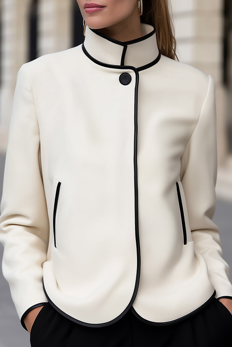 Elena | High Neck Jacket - Lumina Vancouver - Lumina Vancouver