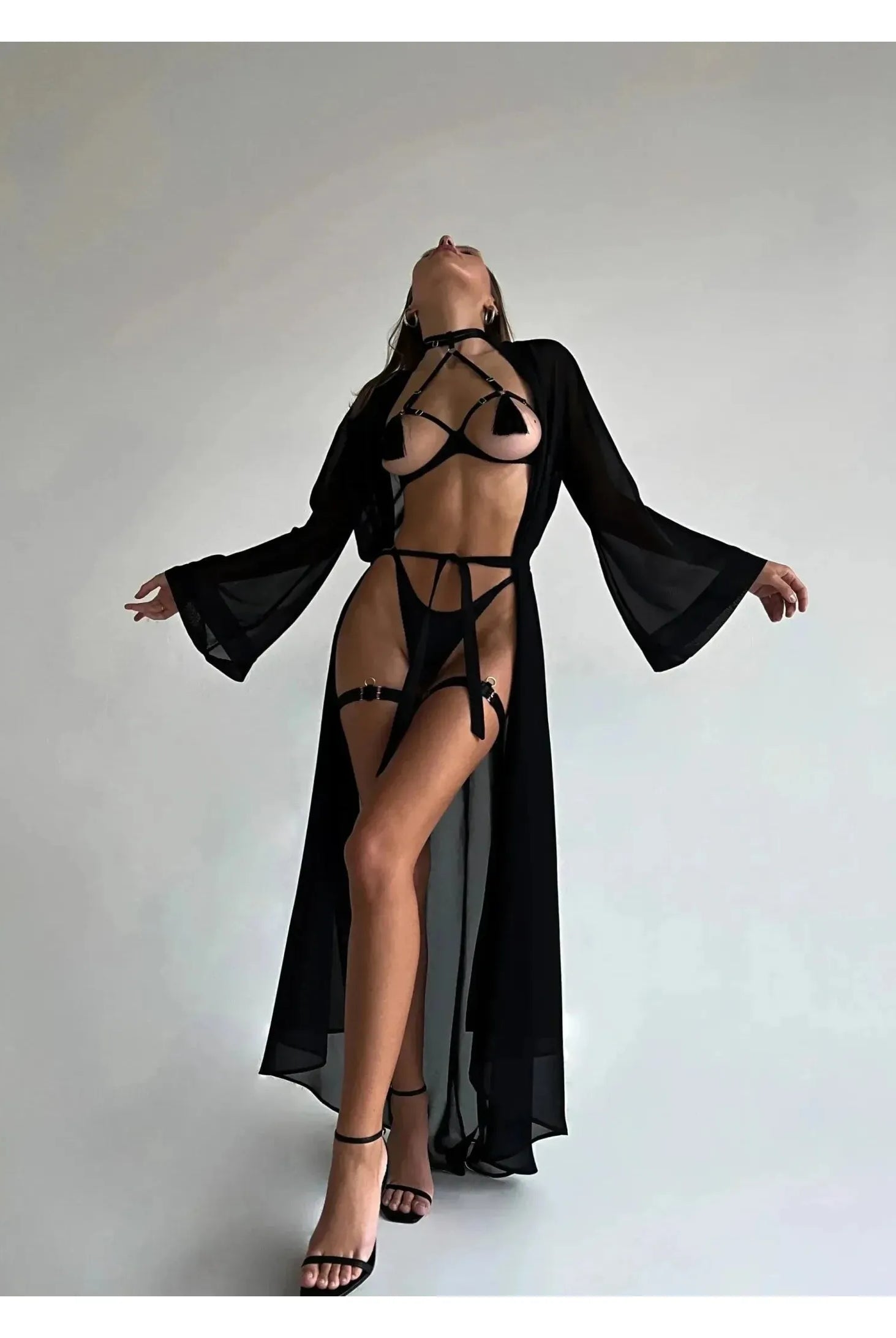 Layla | Tassle Lingerie Set