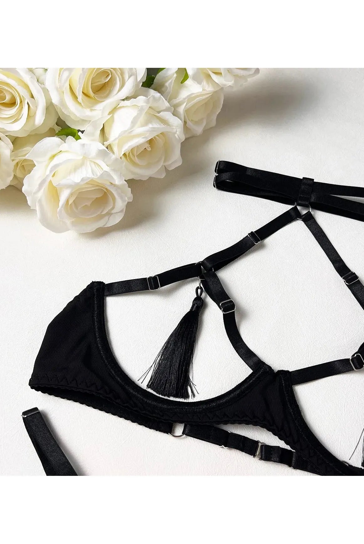 Layla | Tassle Lingerie Set