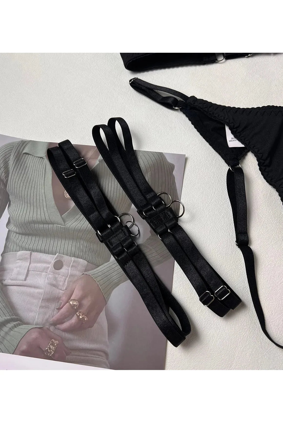 Layla | Tassle Lingerie Set