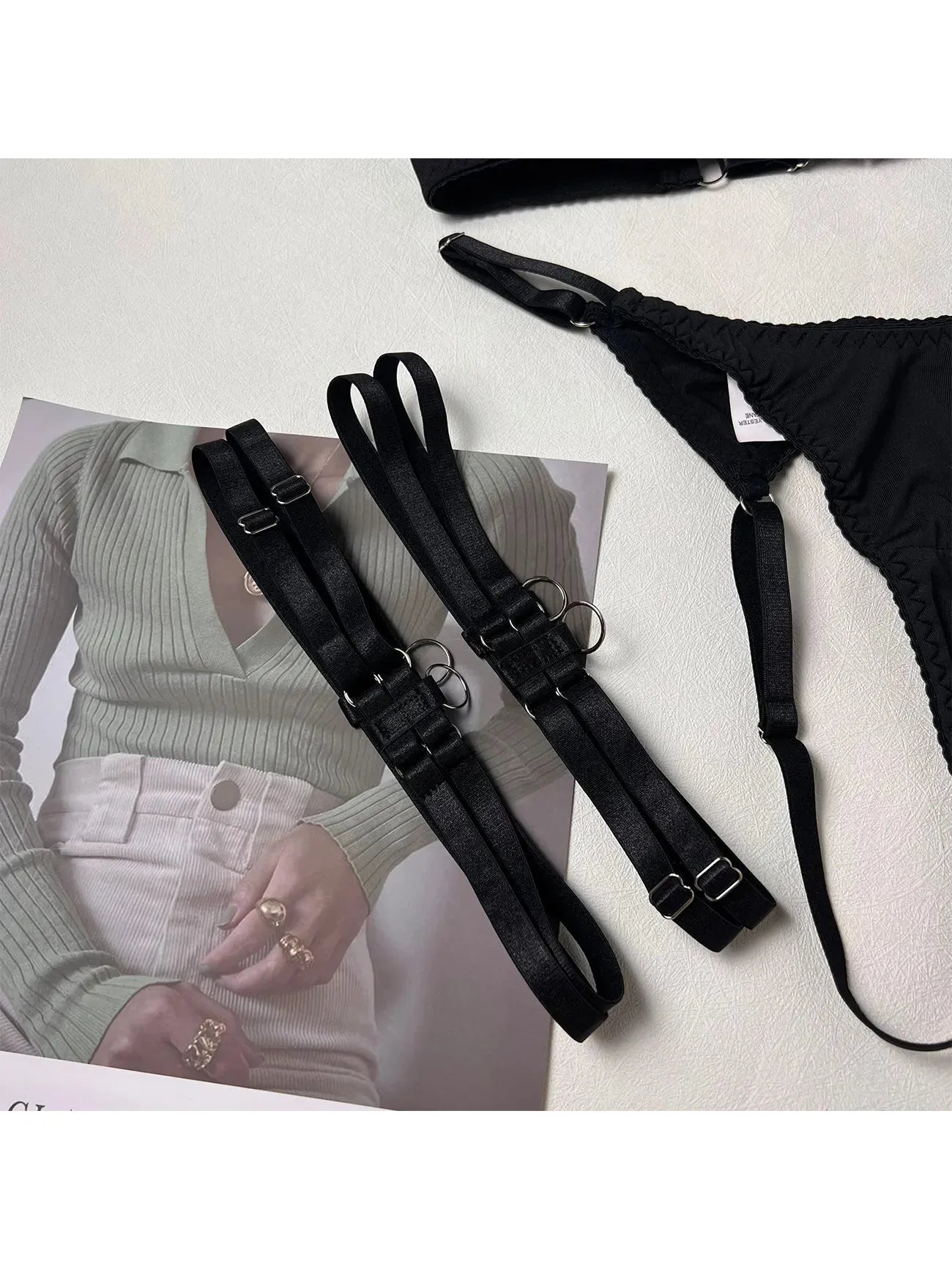 Layla | Tassle Lingerie Set