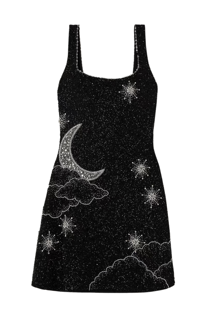 Women's Mini Dress – Fitted Silhouette – Square Neckline – Embellished Evening Wear by Lumina Vancouver