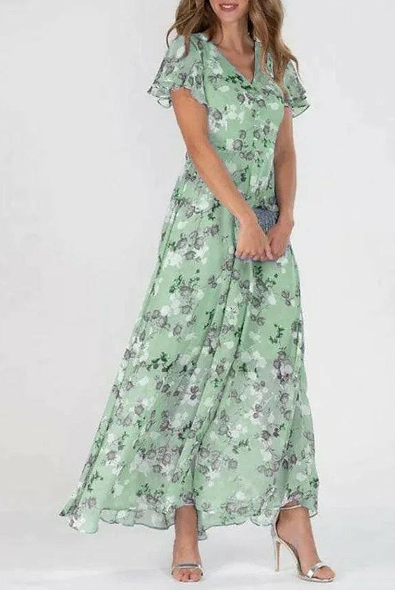 Victoria - Glamorous Tummy Covering Dress