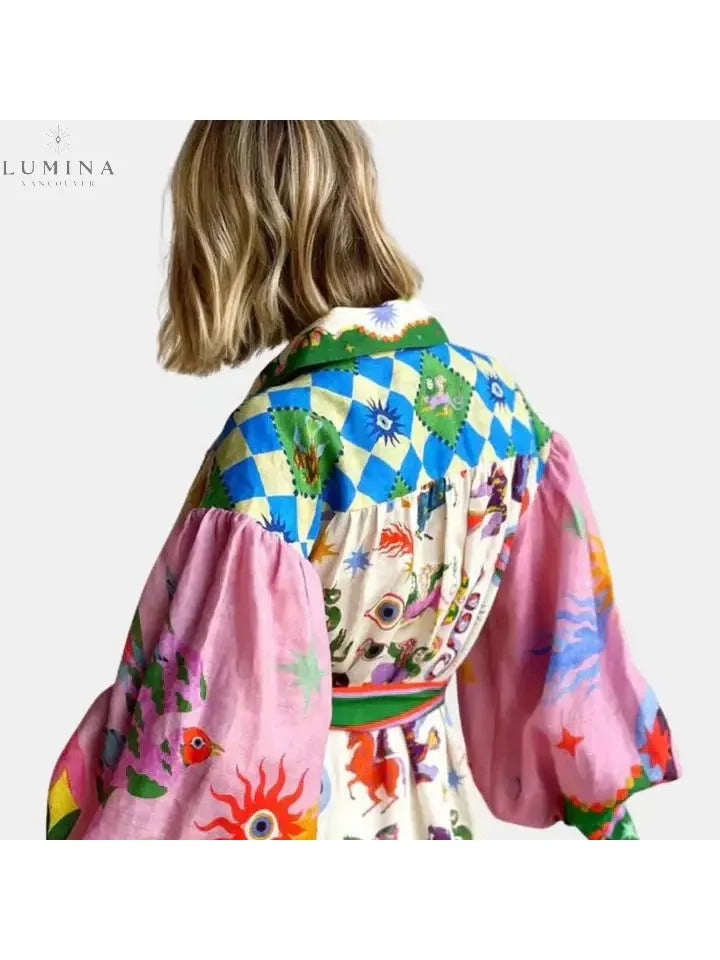 Delphina - Italian Maxi Dress