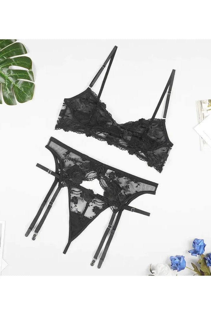Sutton | 3 Piece Lingerie Set