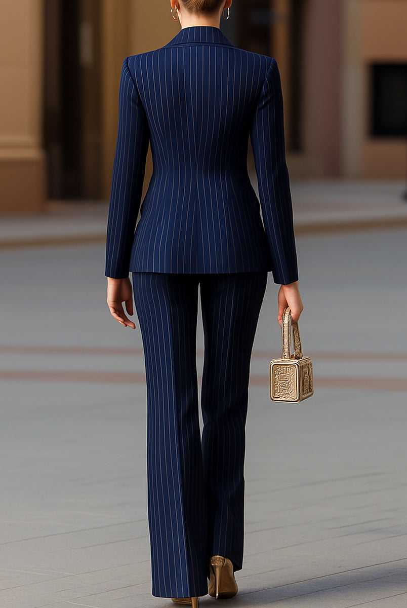 Isabelle | Double-Breasted Suit Set - Lumina Vancouver - Lumina Vancouver