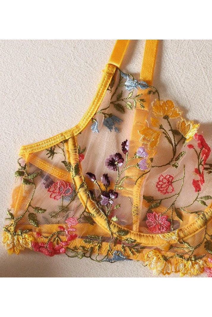 Daisy | 3-Piece French Lingerie Set