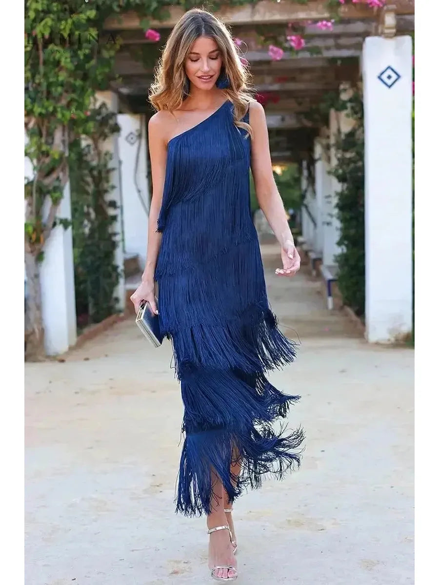 Anne | One-Shoulder Dress