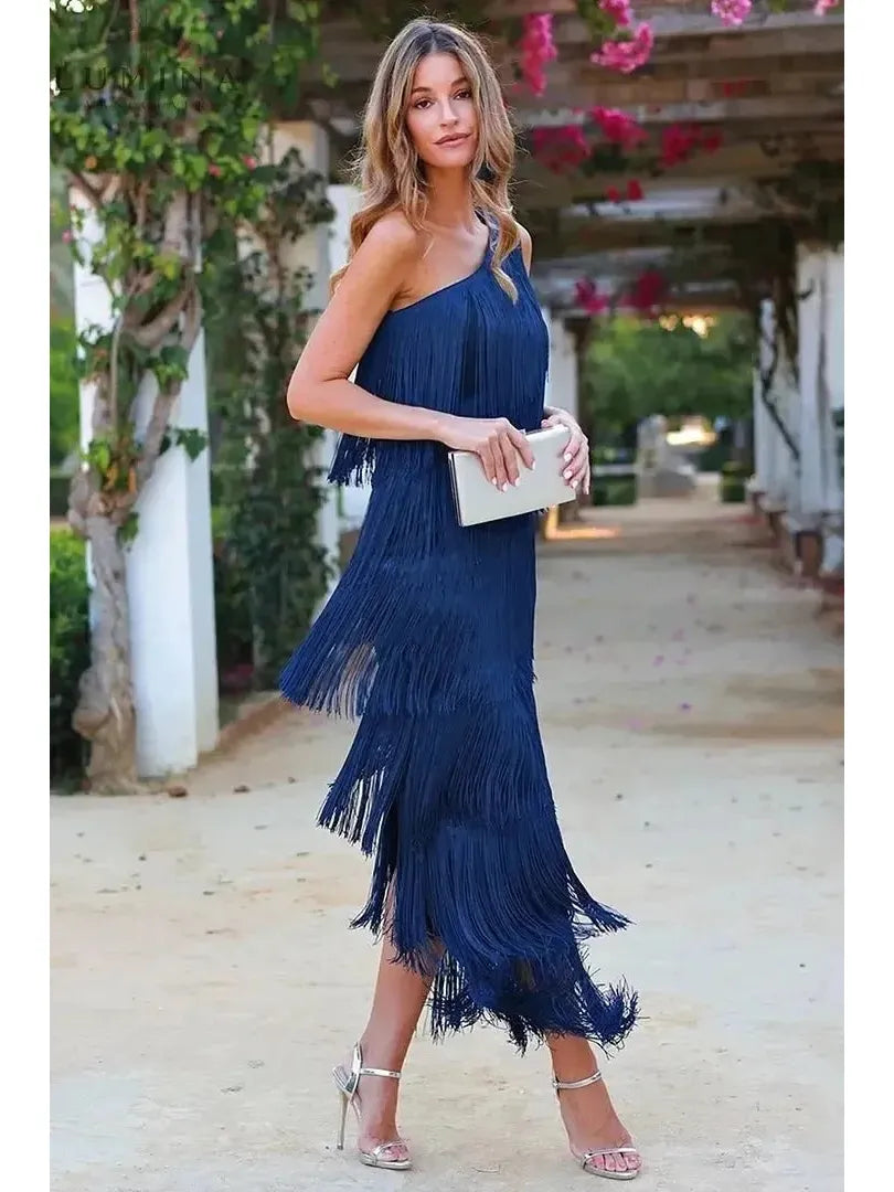 Anne | One-Shoulder Dress