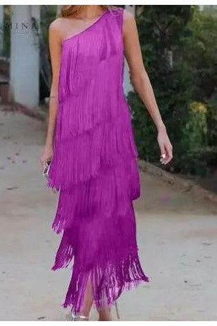 Anne | One-Shoulder Dress